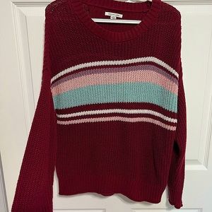 American Eagle circle neck sweater